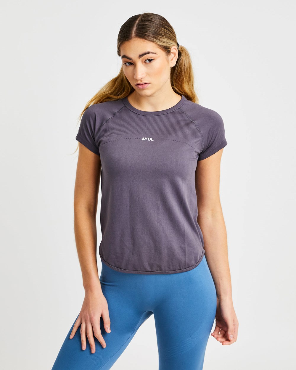 AYBL Reform Seamless T Shirt Charcoal | WENDR7395