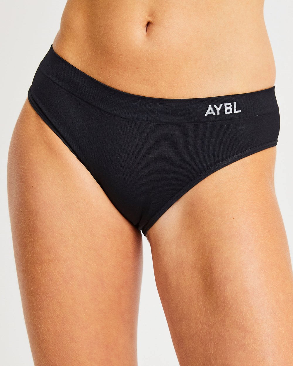 AYBL Seamless Hipsters Negras | FVUGC2834