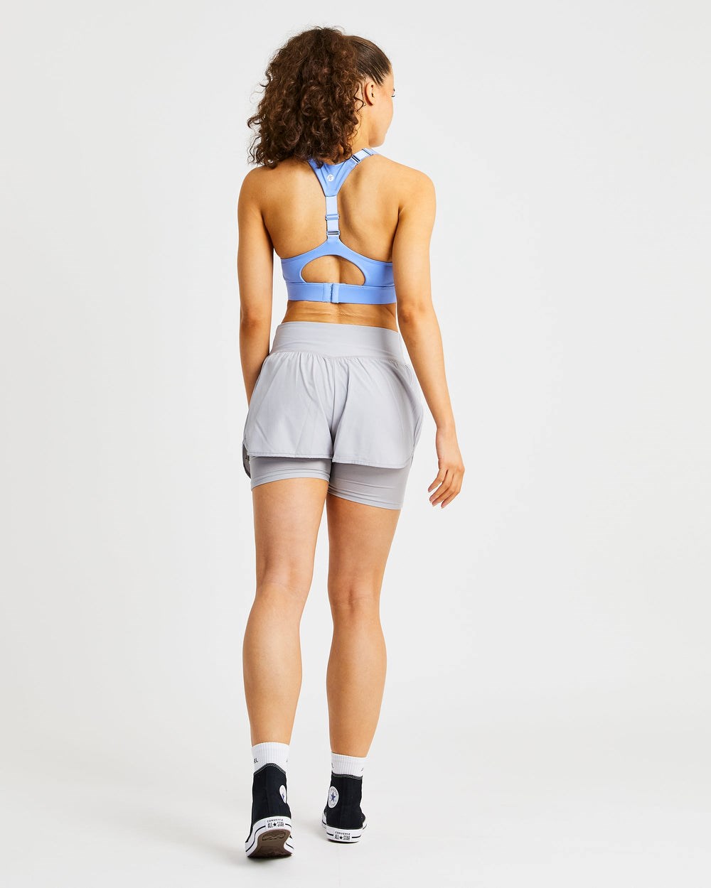 AYBL Sportive Open Back Sports Bra Azules | WUHGV8164