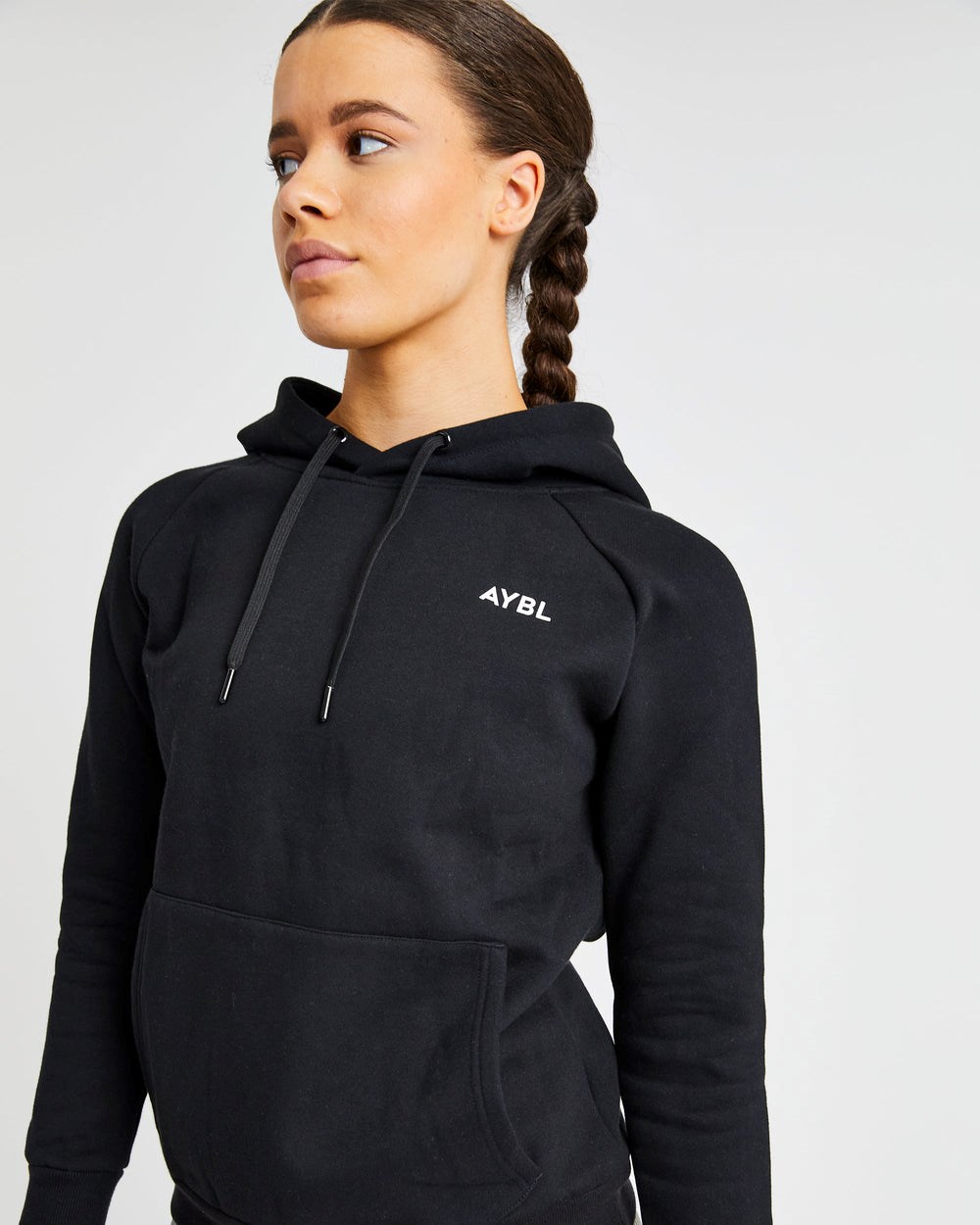 AYBL Staple Hoodie Negras | WJHTB5426