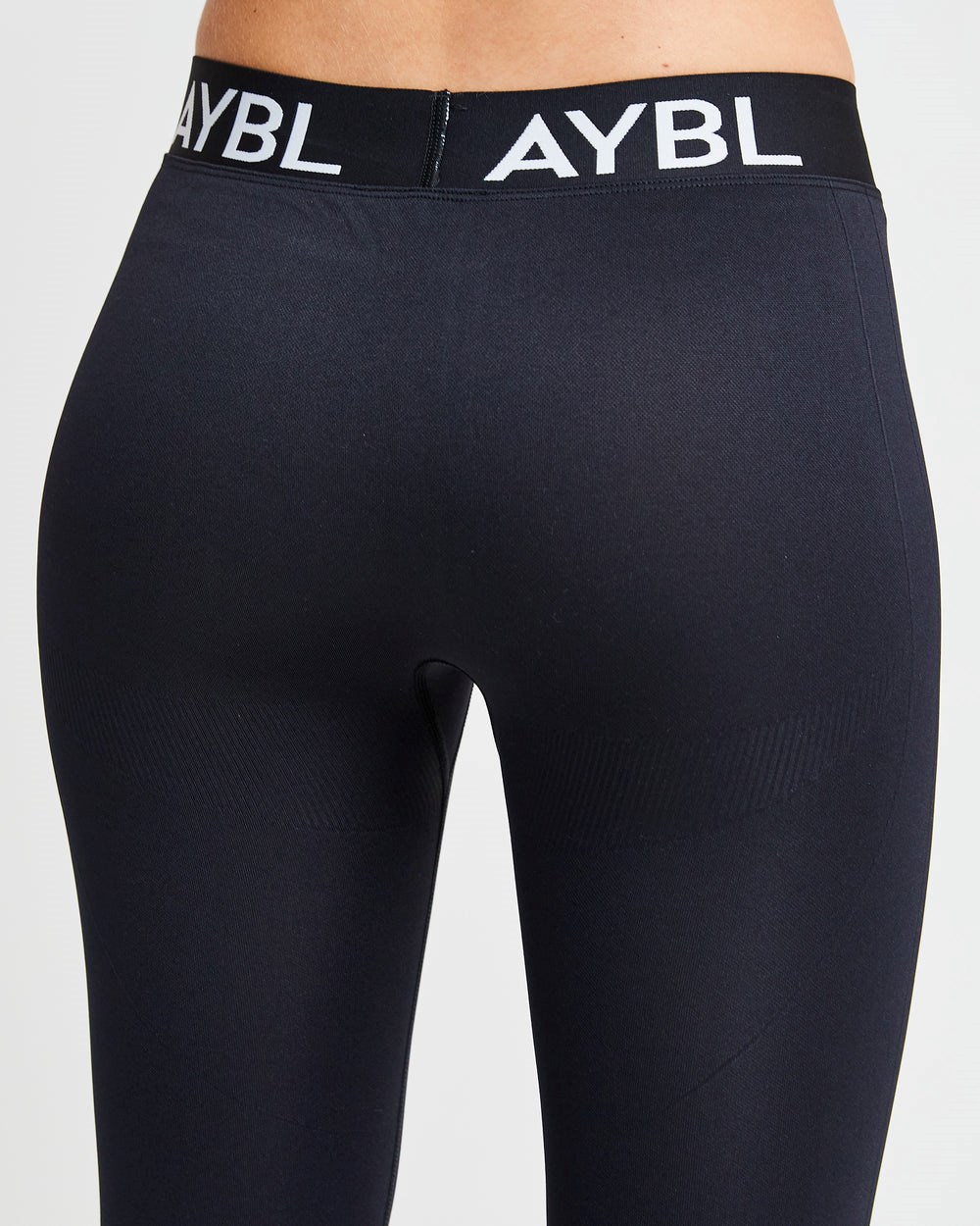 AYBL Staple Seamless Low Rise Leggings Negras | BLMWS6481