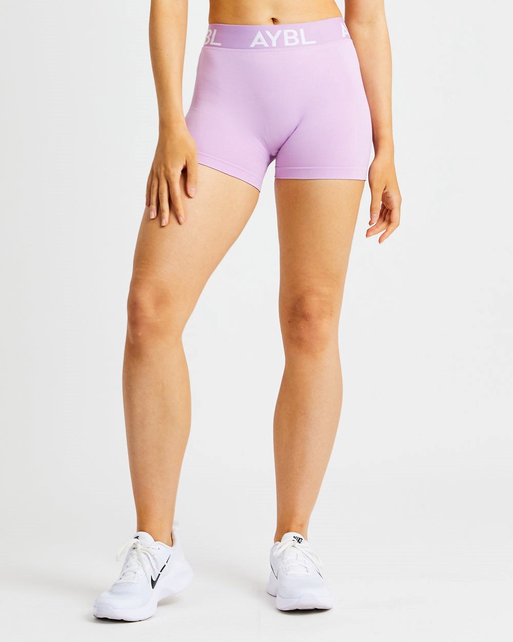 AYBL Staple Seamless Low Rise Shorts Rosas | BSJXT4829