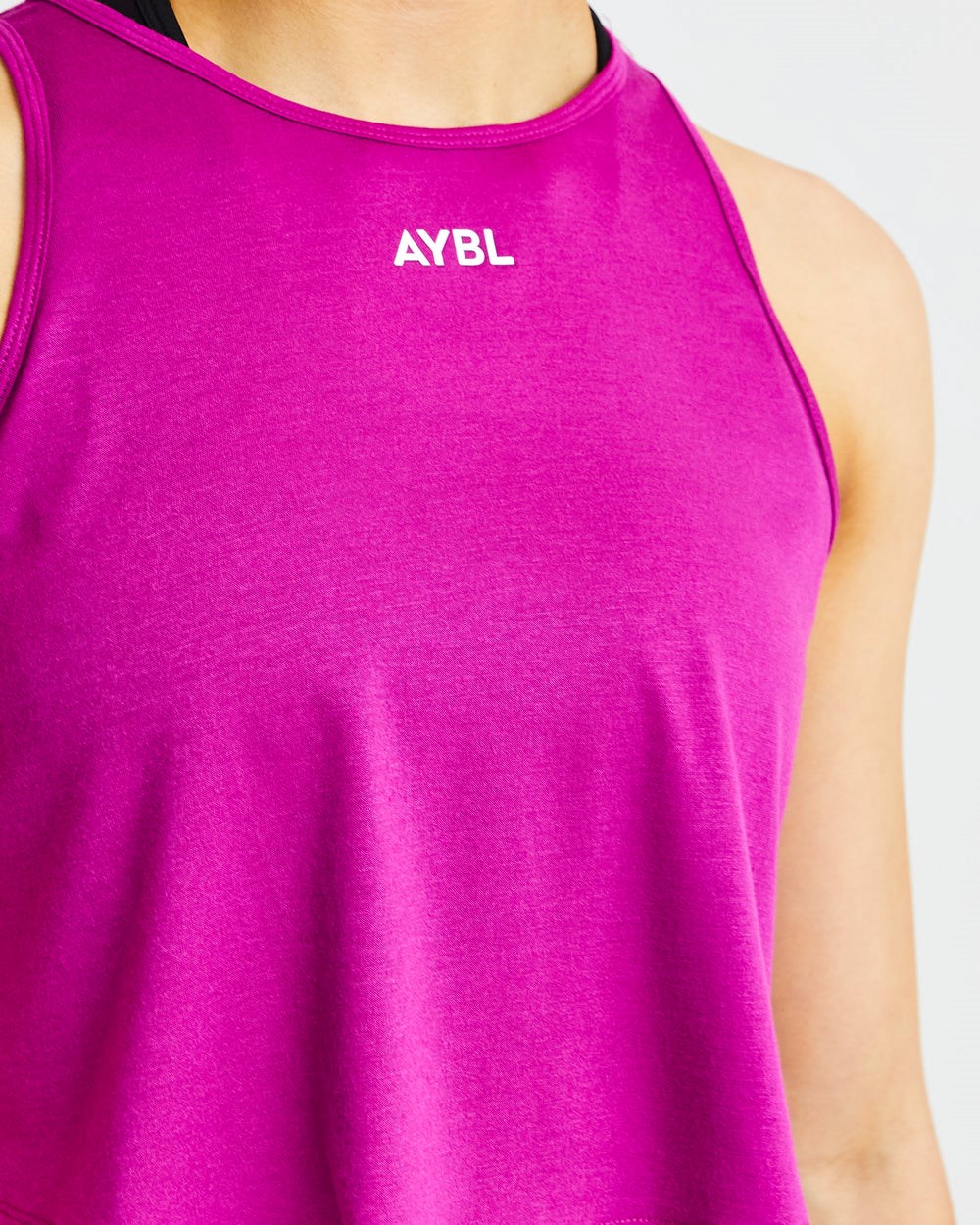 AYBL Strive Crop Vest Magenta | OAGXB1468