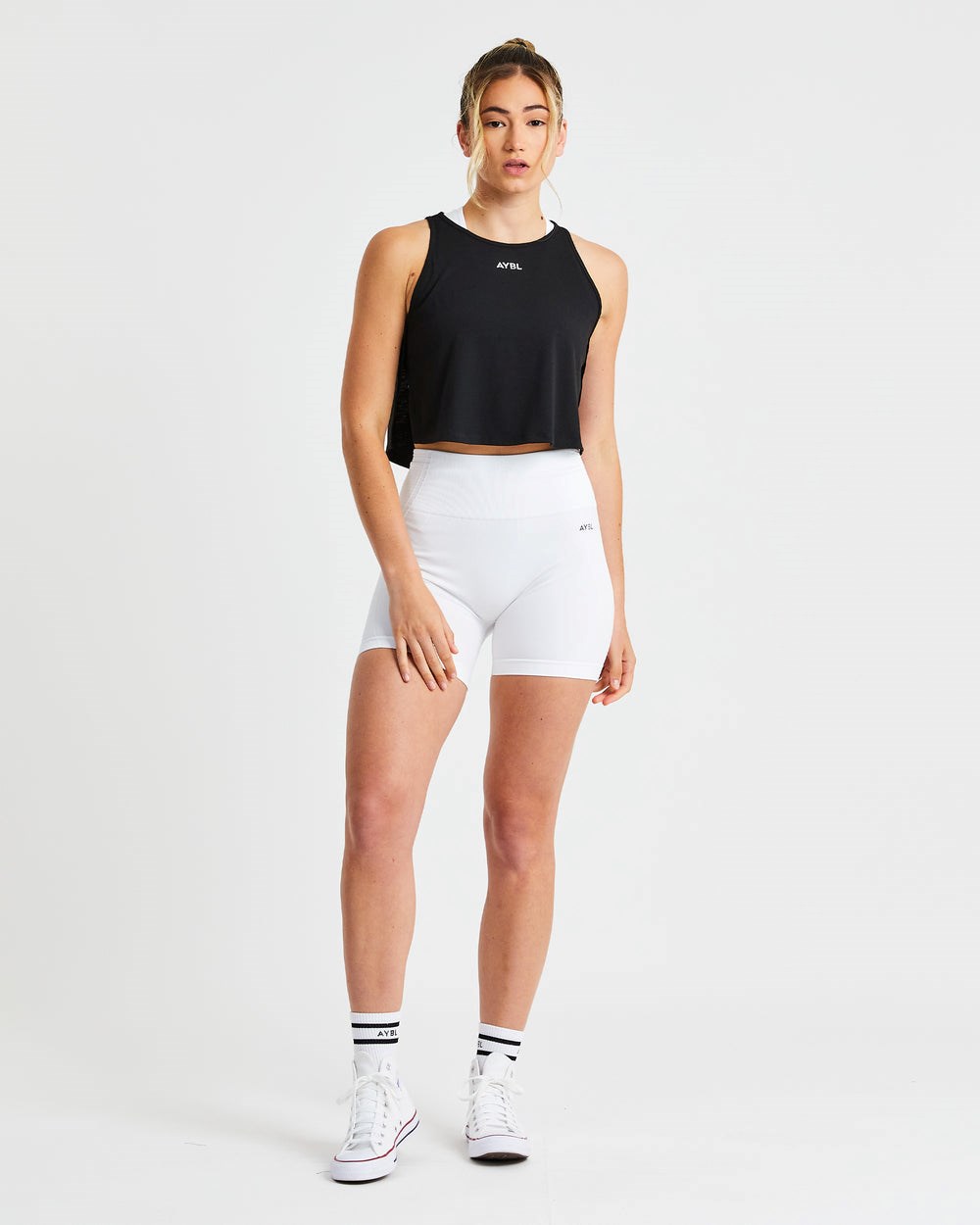 AYBL Strive Crop Vest Negras | KHRTC2097