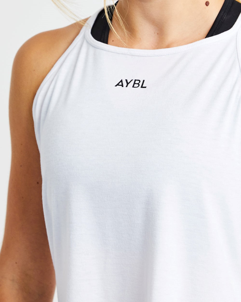 AYBL Strive Tiras Vest Blancas | ULGIR8215