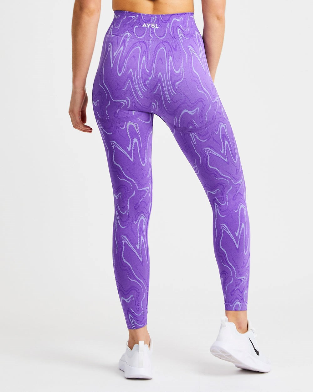 AYBL Velocity Seamless Leggings Moradas | FQZCY4021