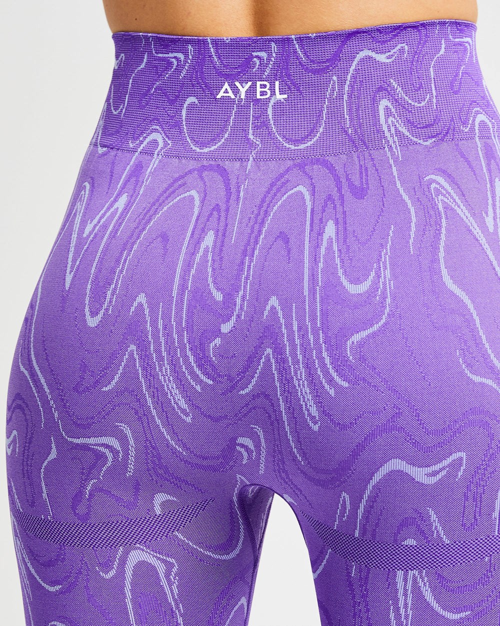 AYBL Velocity Seamless Leggings Moradas | FQZCY4021