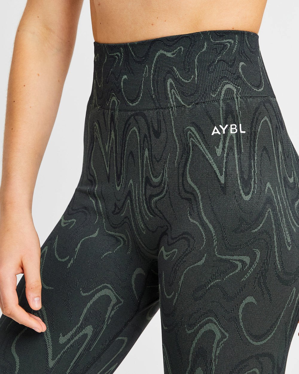 AYBL Velocity Seamless Leggings Negras | RDIAU0861