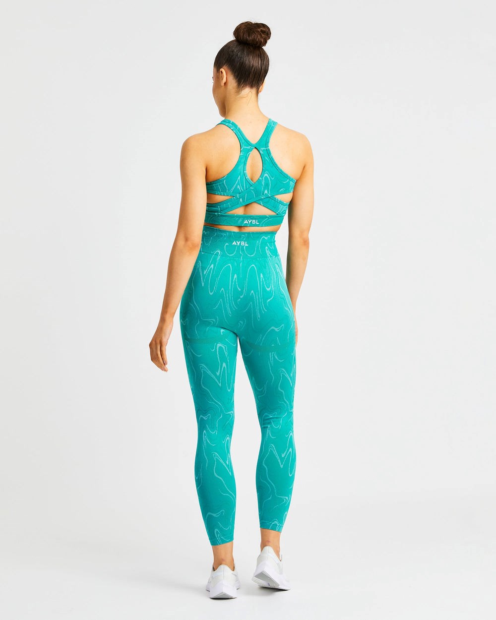 AYBL Velocity Seamless Leggings Turquesa | JTBPX5847