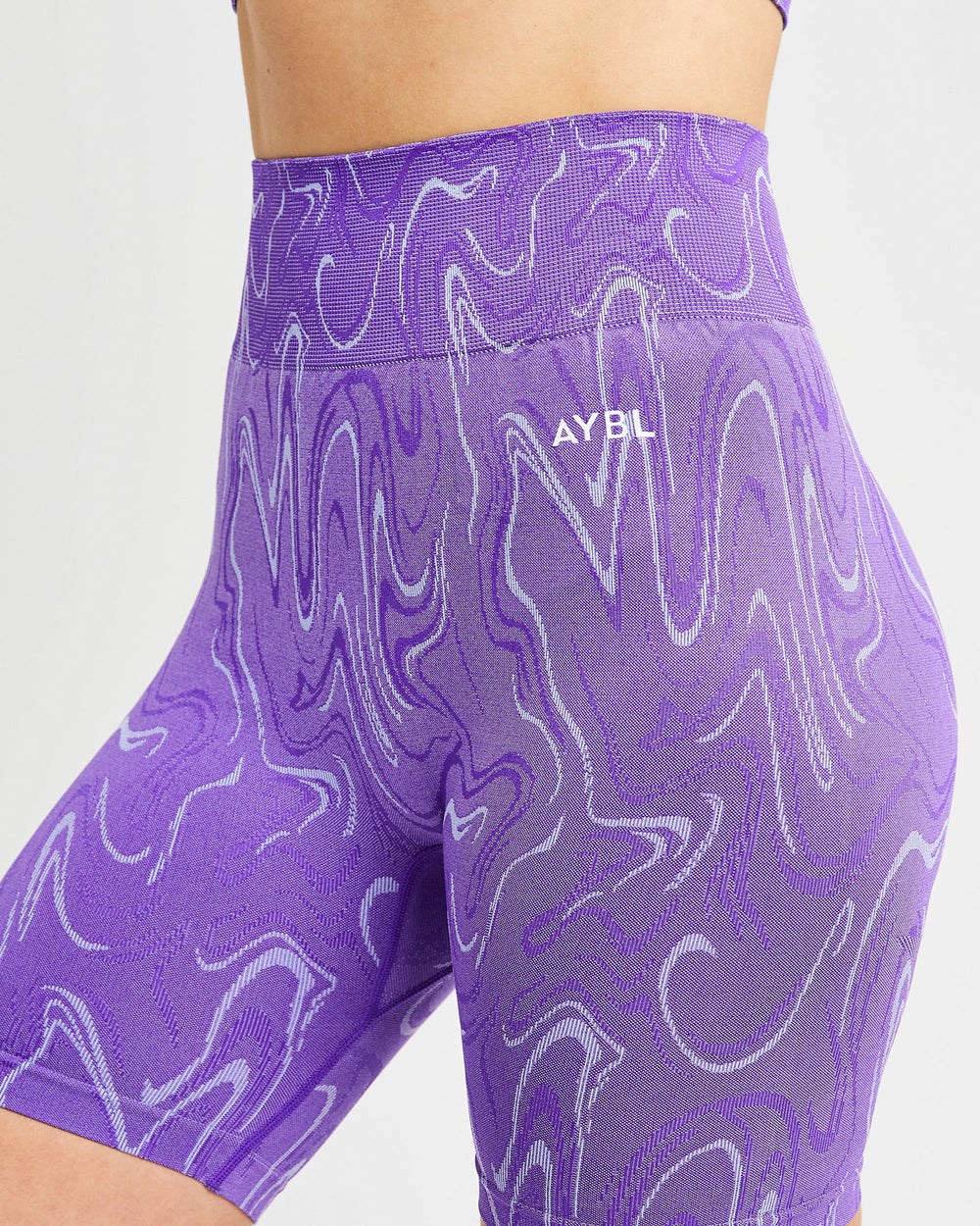 AYBL Velocity Seamless Shorts Moradas | GYLEC7014