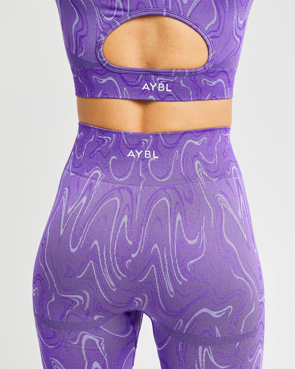 AYBL Velocity Seamless Shorts Moradas | GYLEC7014