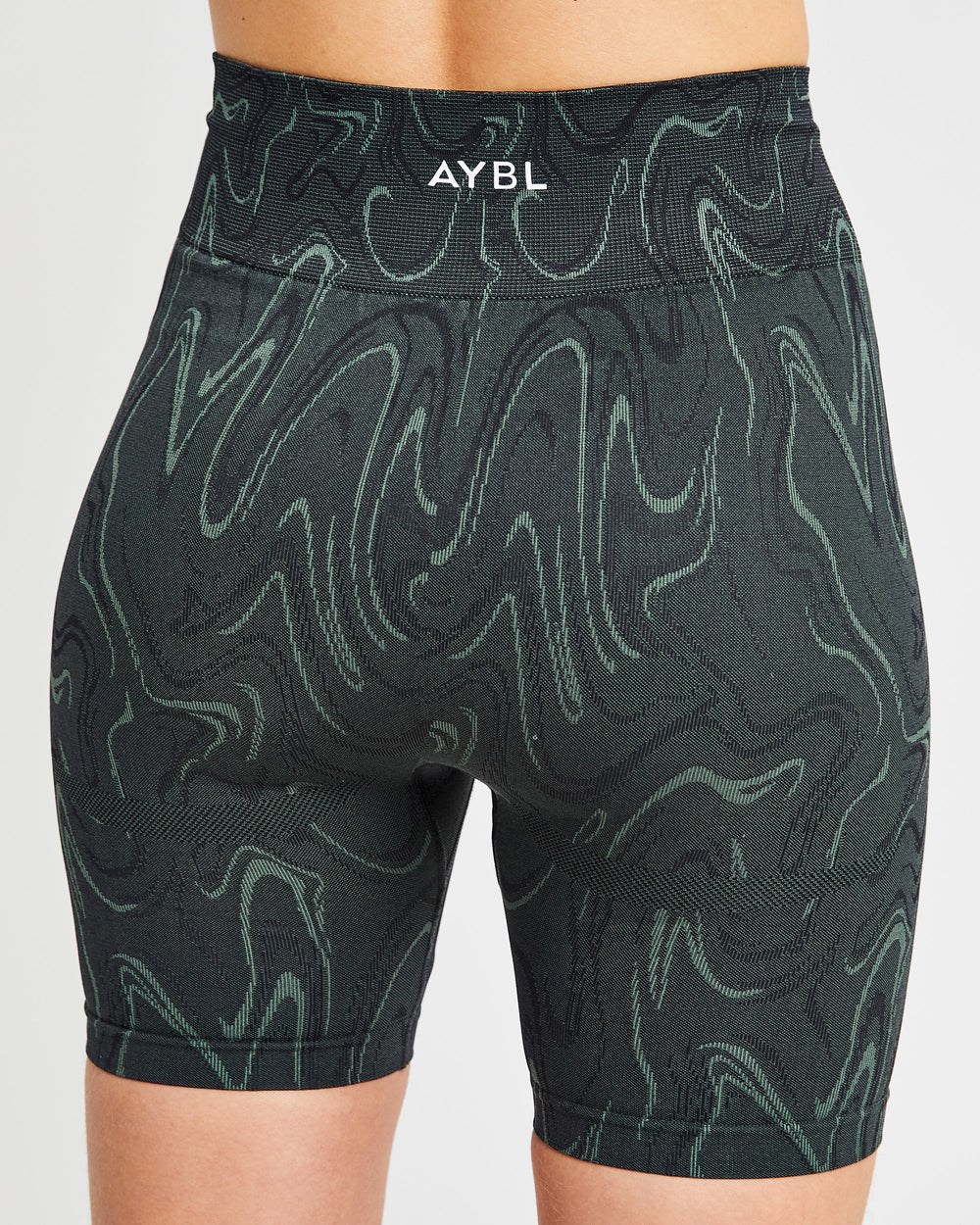 AYBL Velocity Seamless Shorts Negras | FLDCB1297