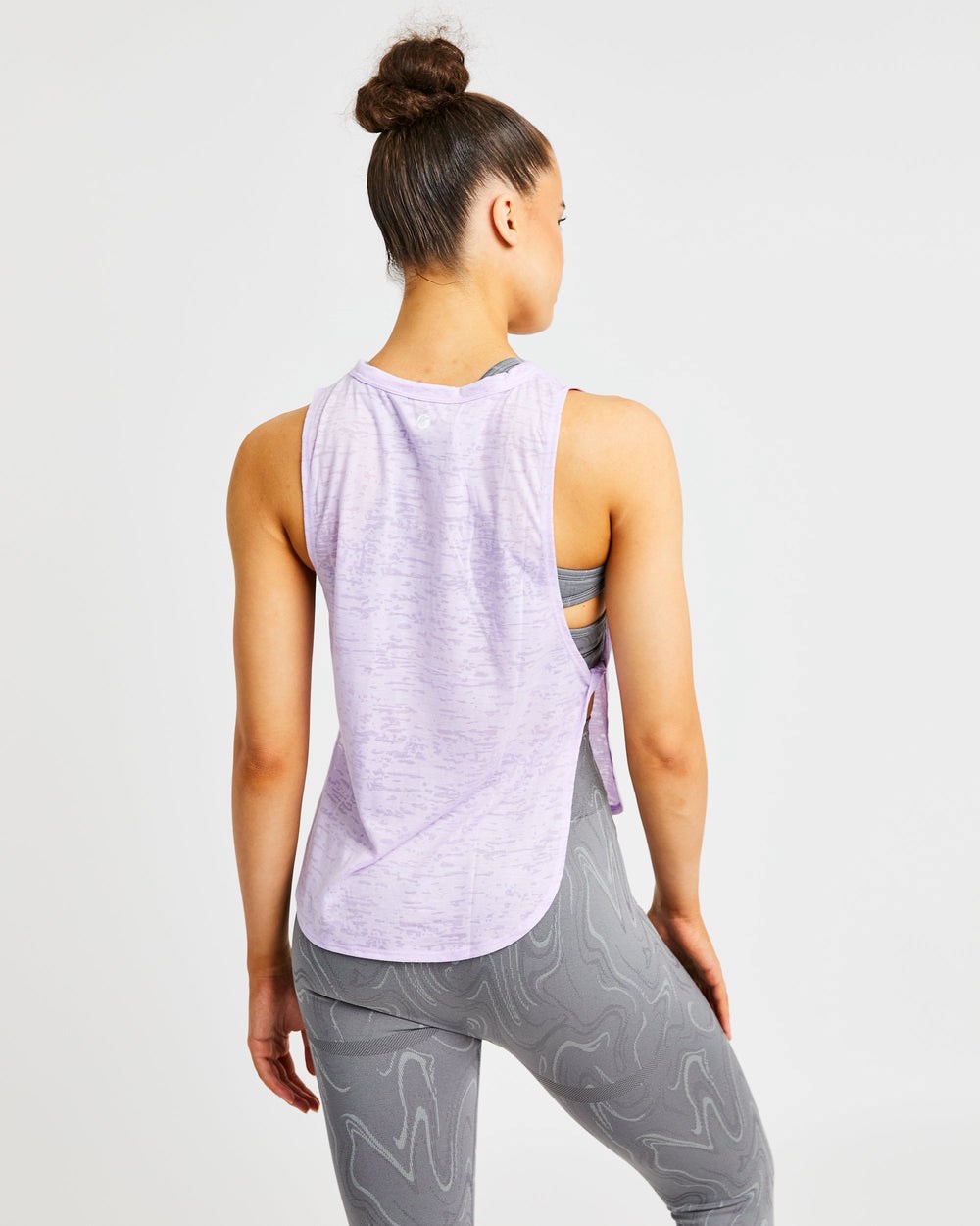 AYBL Velocity Twist Vest Lilac | NUCBH9271