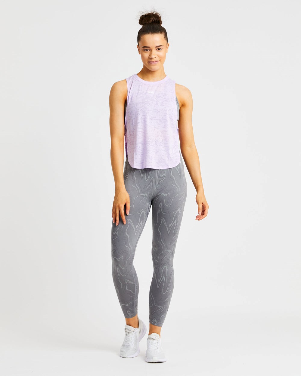 AYBL Velocity Twist Vest Lilac | NUCBH9271