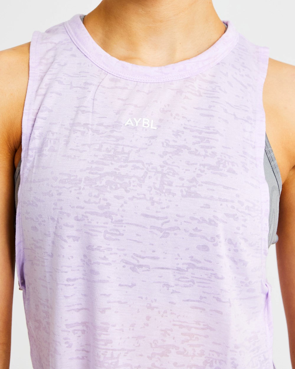 AYBL Velocity Twist Vest Lilac | NUCBH9271